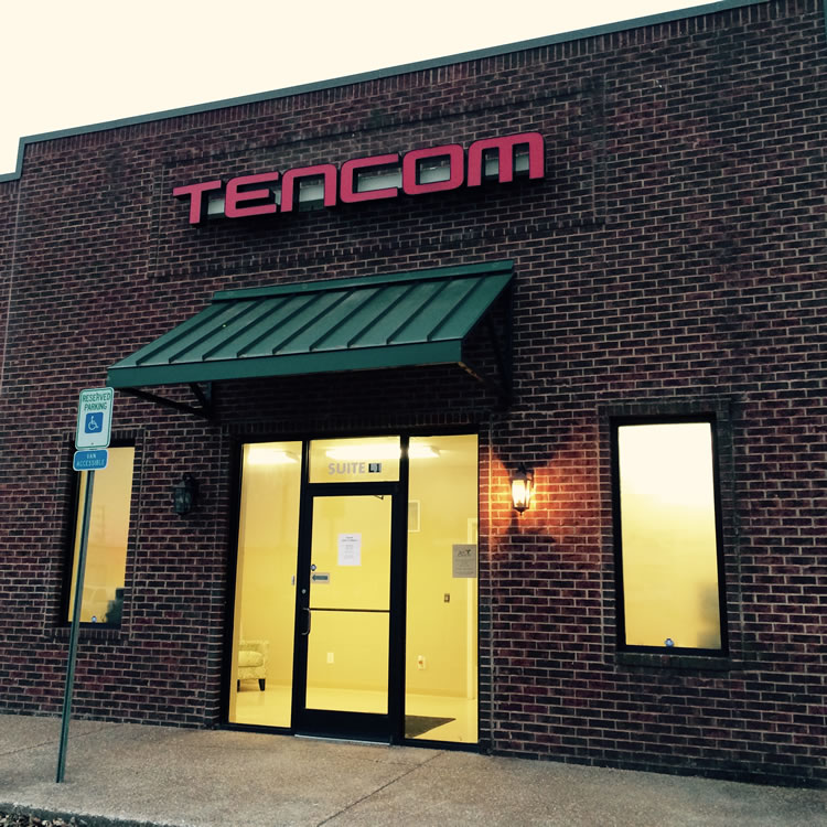 Tencom Services building in Dyersburg, TN